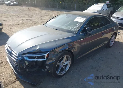 2018 Audi A5 2.0T Premium из США, поврежденный, VIN WAUTNAF52JA091630